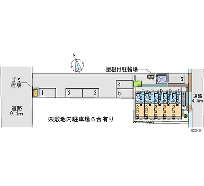 20461 Monthly parking lot