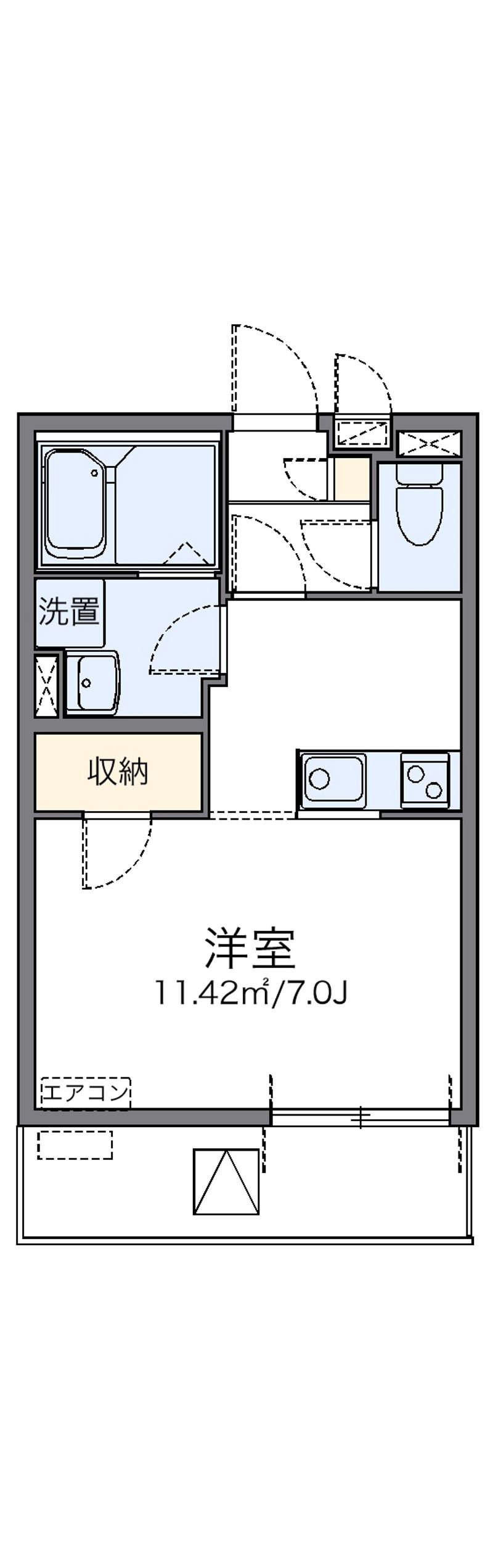 レオネクストフォレスタ 間取図