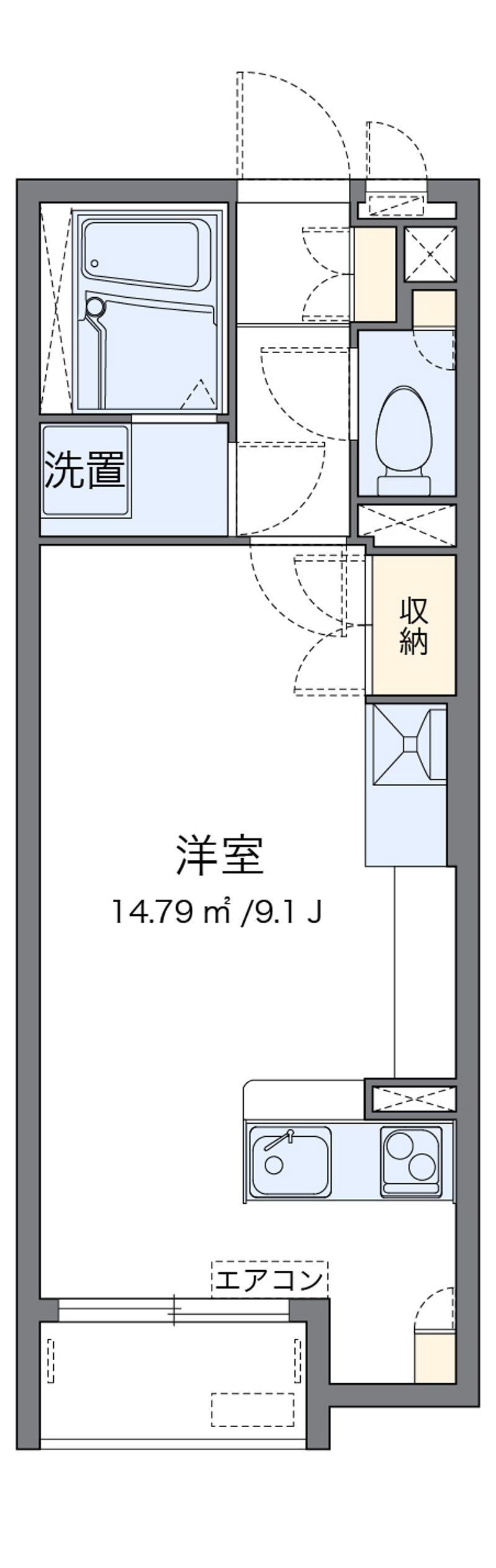レオネクストＦｌｏｒａ 間取図
