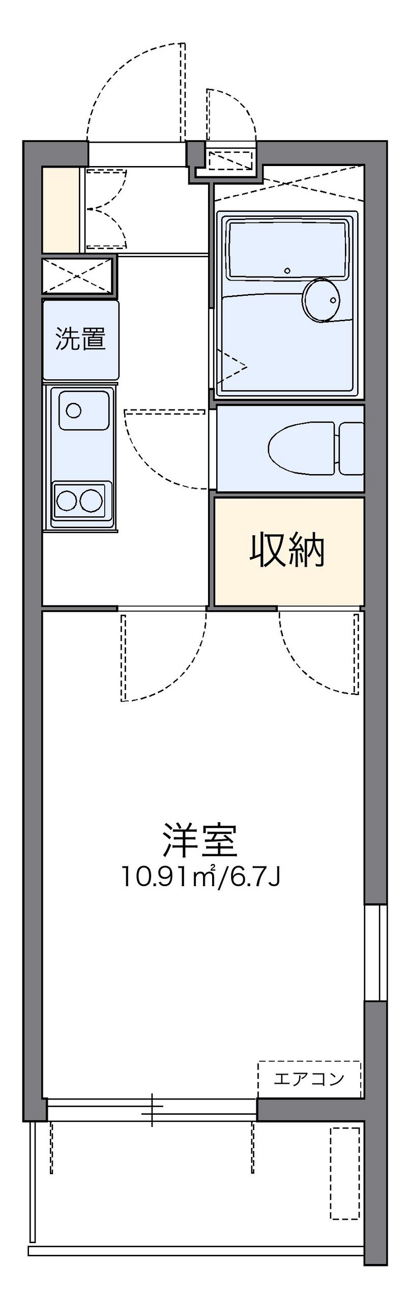 leopalace Lilac Kugahara Floor plan