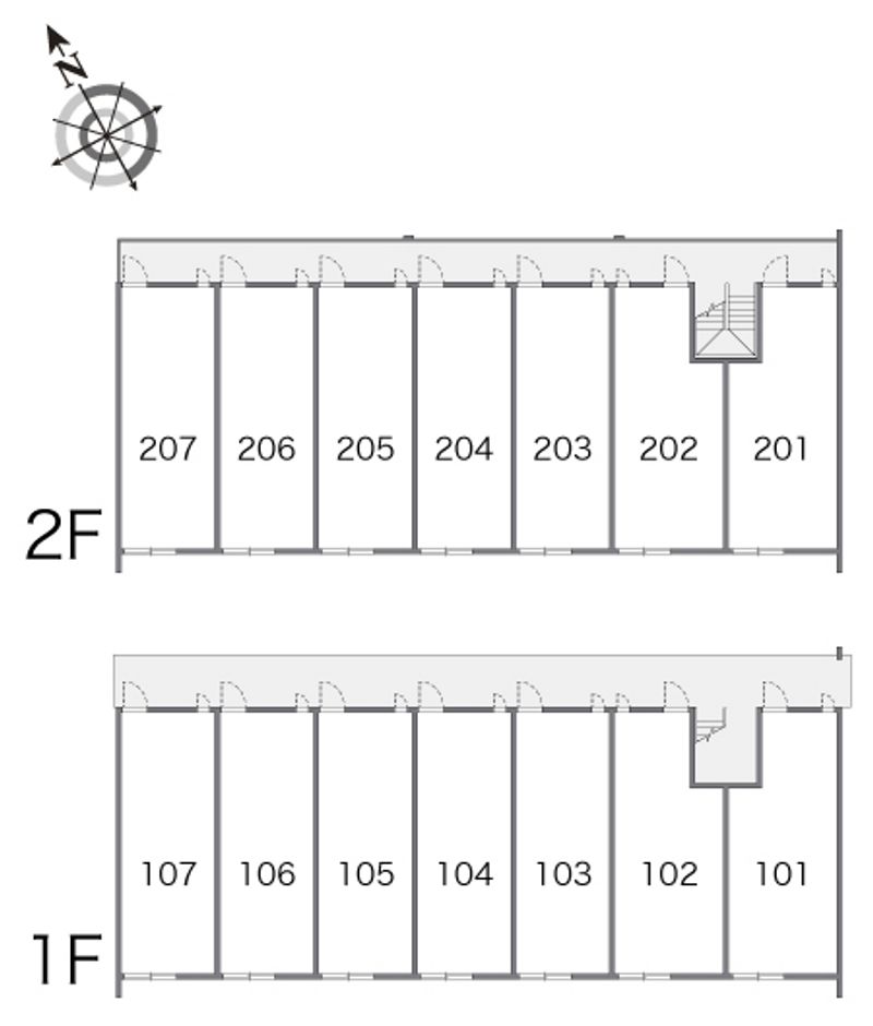 アルクルミエールオオツカ 間取り配置図