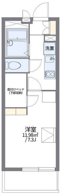 レオパレスＹＵＭＥ 間取図