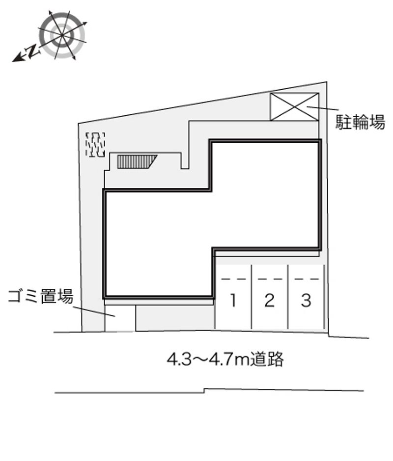レオパレスナージャ 配置図