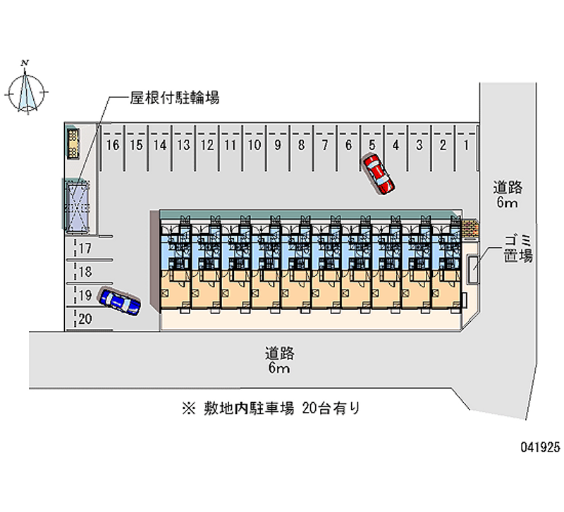 41925 Monthly parking lot