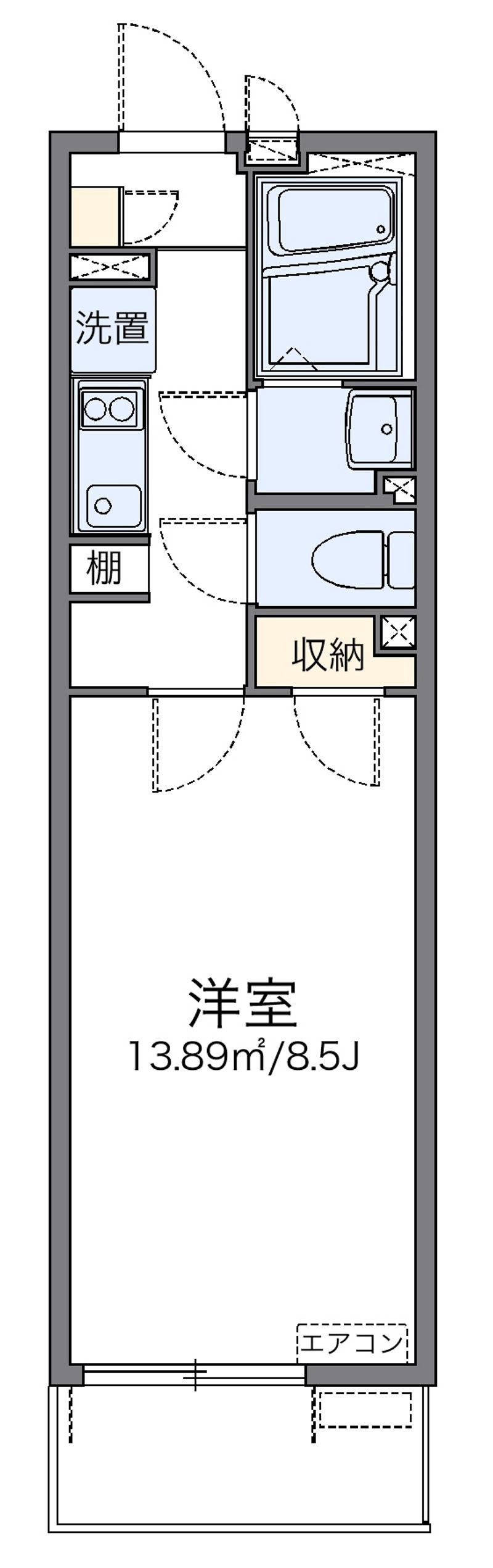 レオネクスト和光三番館 間取図