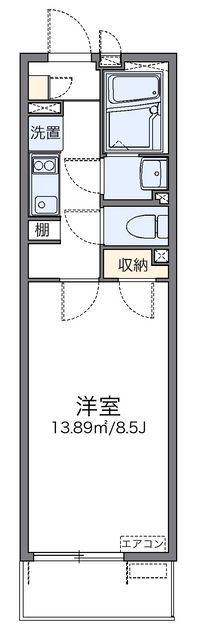 レオネクスト和光三番館 間取り図