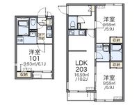 レオネクストＮ＆Ｍ　Ｒｏｓｅ 間取図