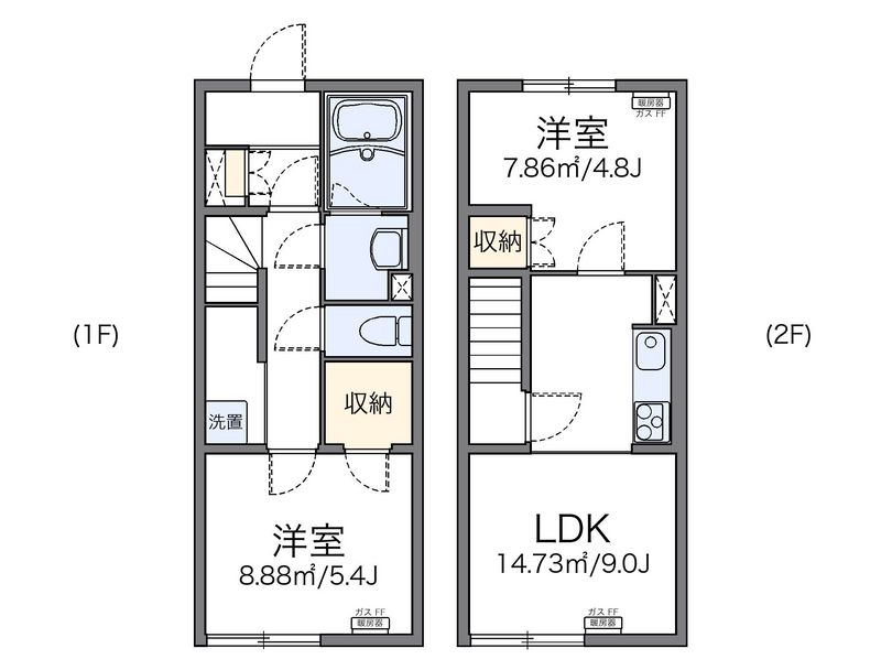 レオネクストウィズユー 間取図