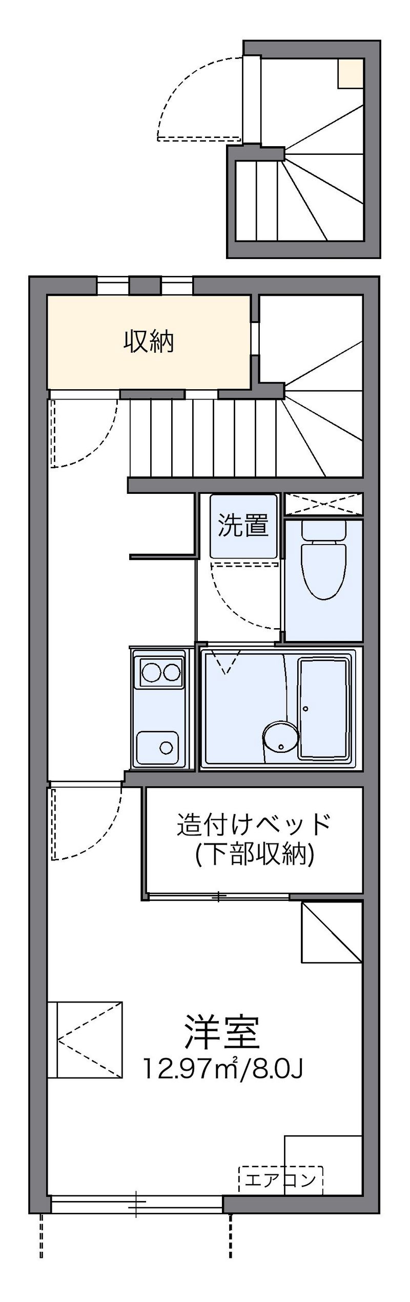 レオネクストグリーンウッドⅣ 間取図