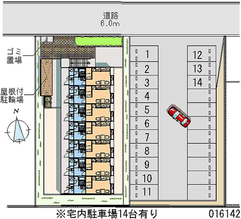 レオパレスＹＡＭＡＤＡｔｈｒｅｅ 月極駐車場