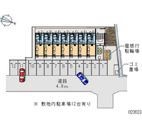 23623 Monthly parking lot