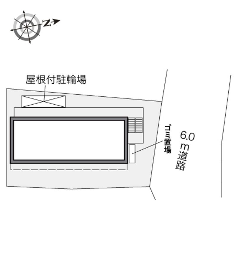 レオパレスかおり 配置図
