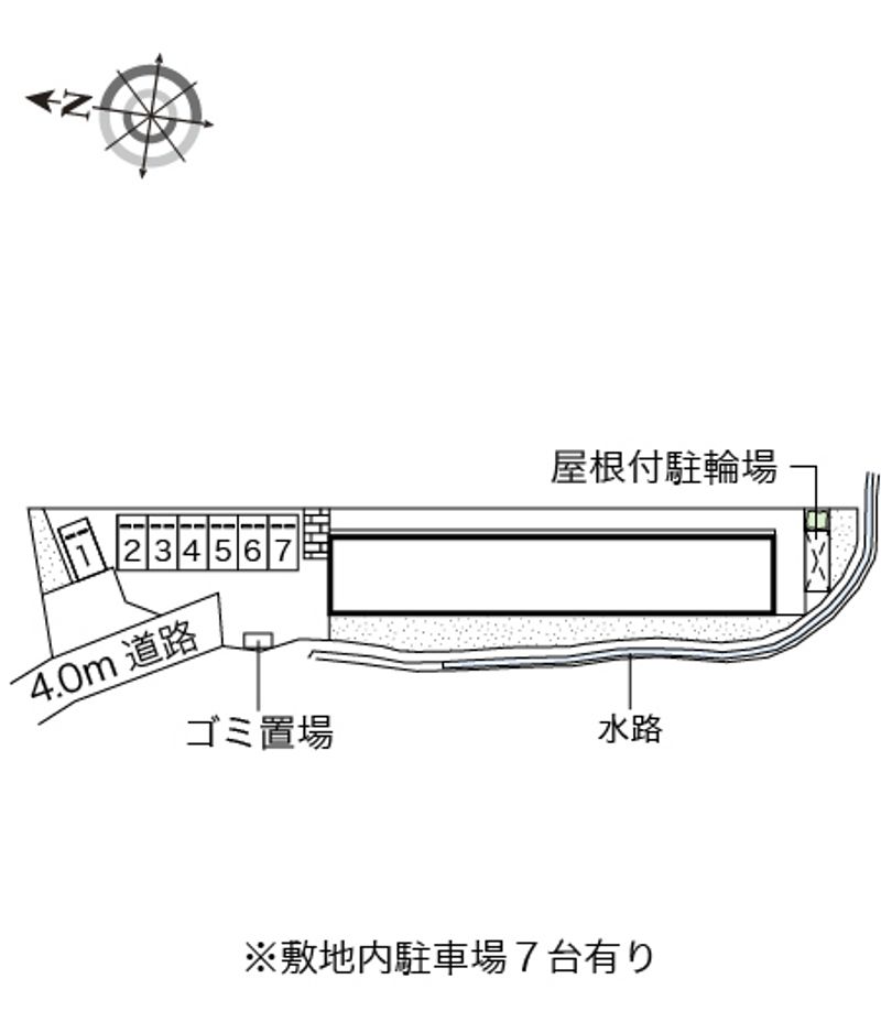 レオネクストショアーズⅠ 配置図