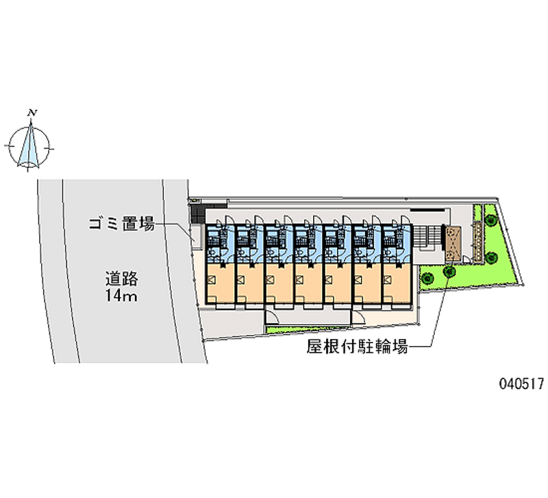 レオパレス姿見 区画図