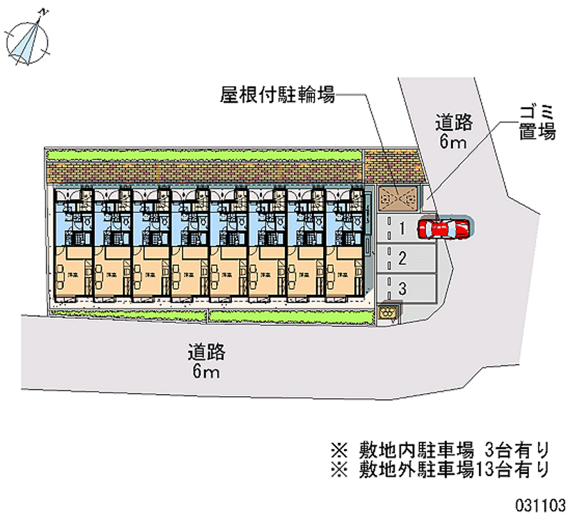 31103 Monthly parking lot