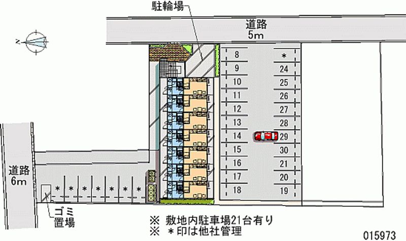 15973 월정액 주차장