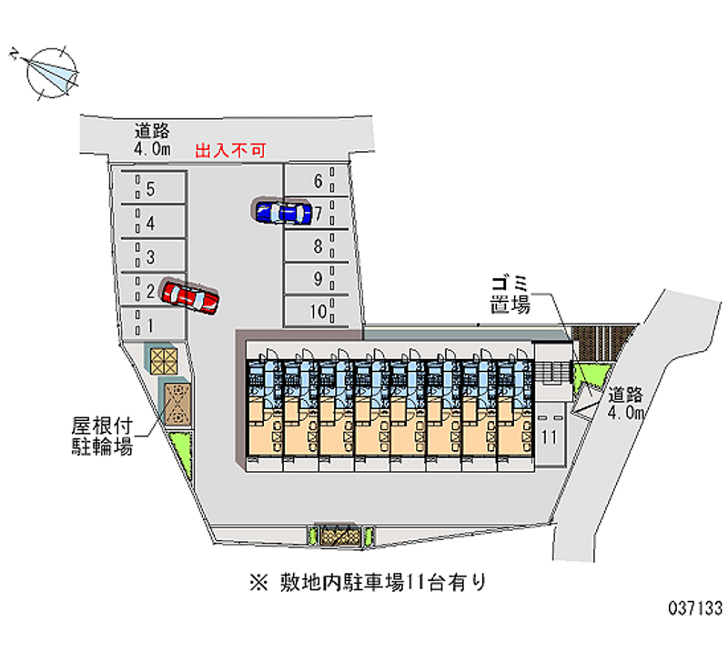 37133月租停车场