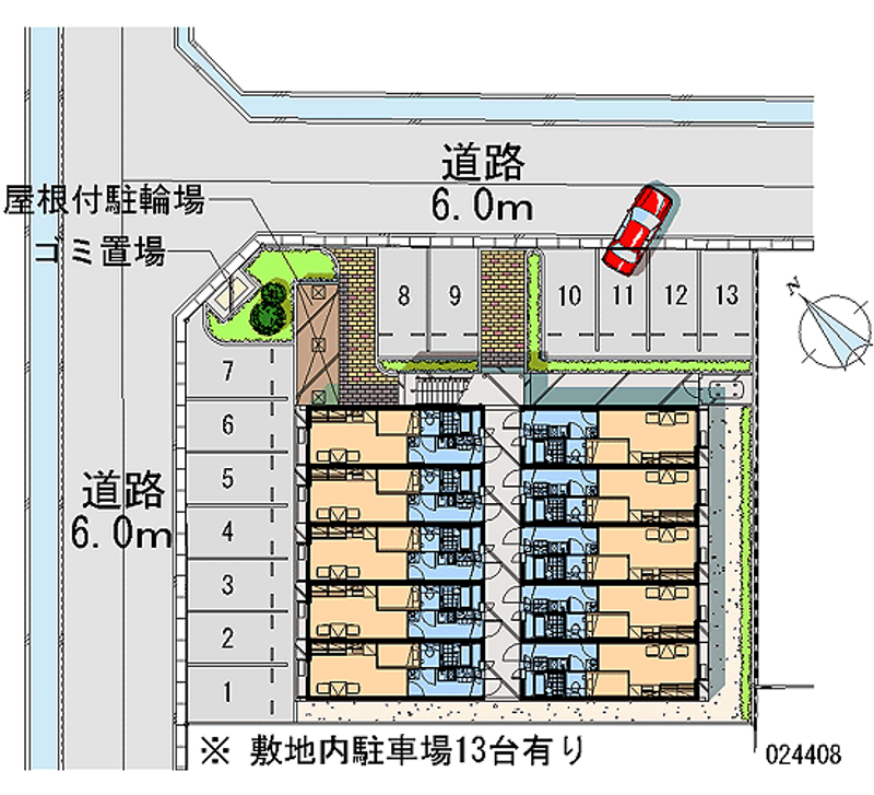 24408 Monthly parking lot