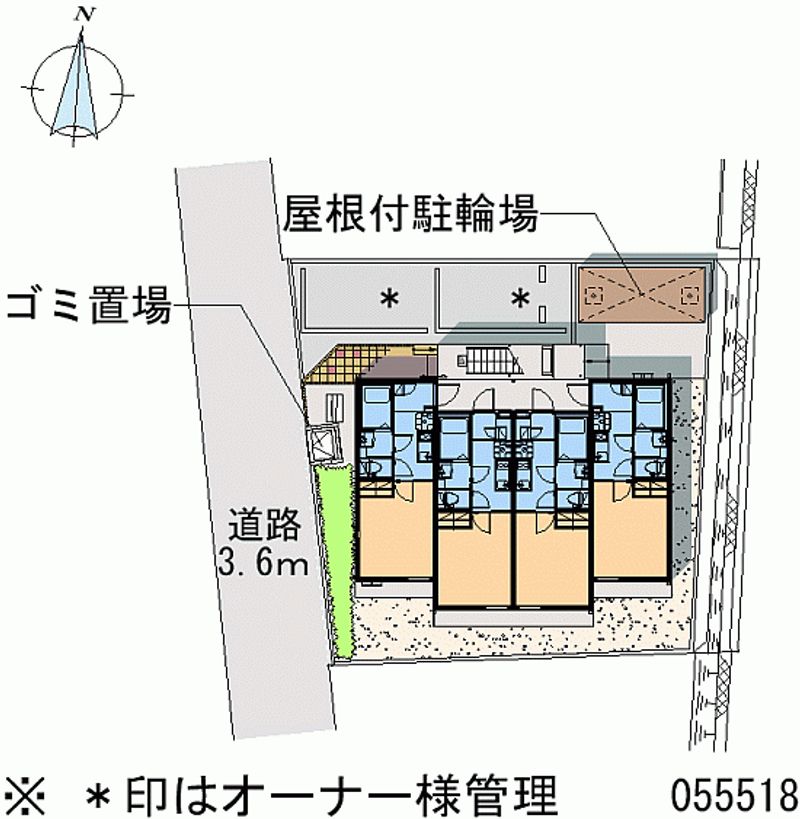 レオネクストノンブルキャトル 区画図