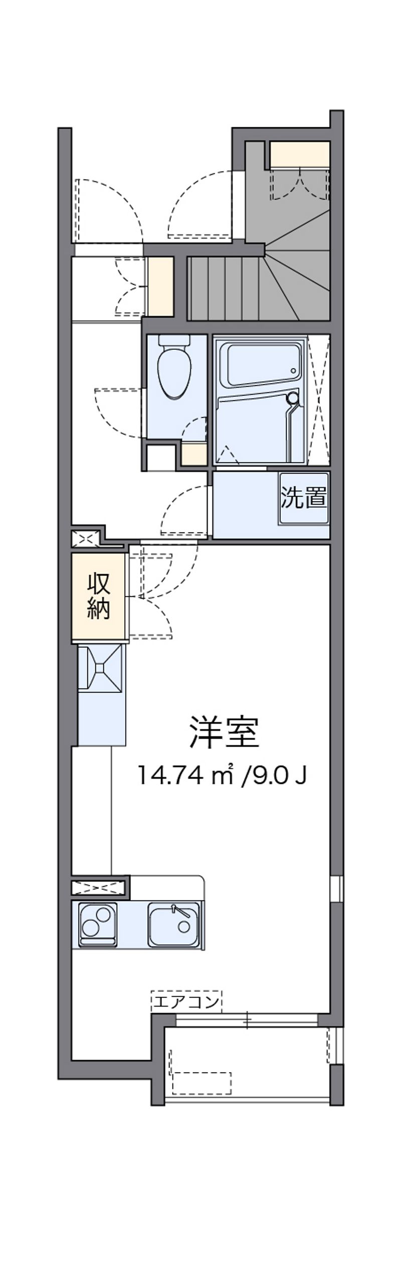 ミランダアルカディア草木 間取図