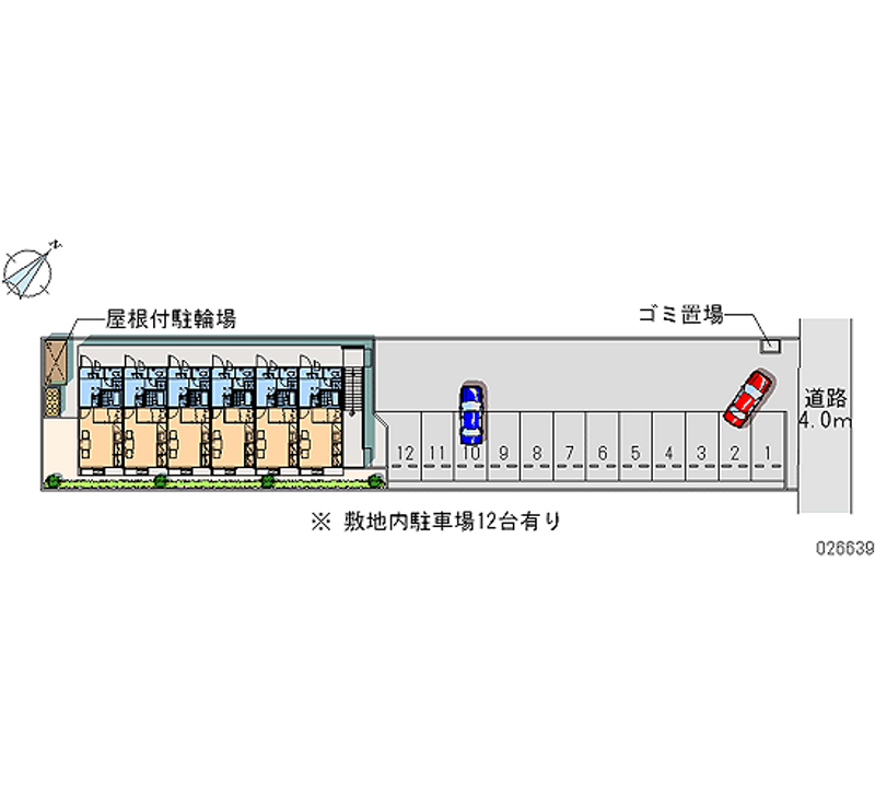 26639 Monthly parking lot