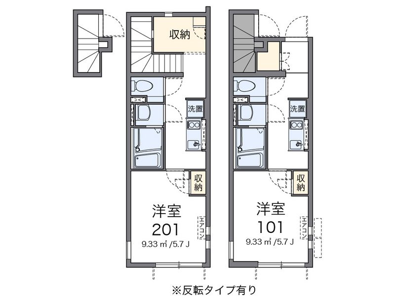 クレイノＮＨⅡ 間取図