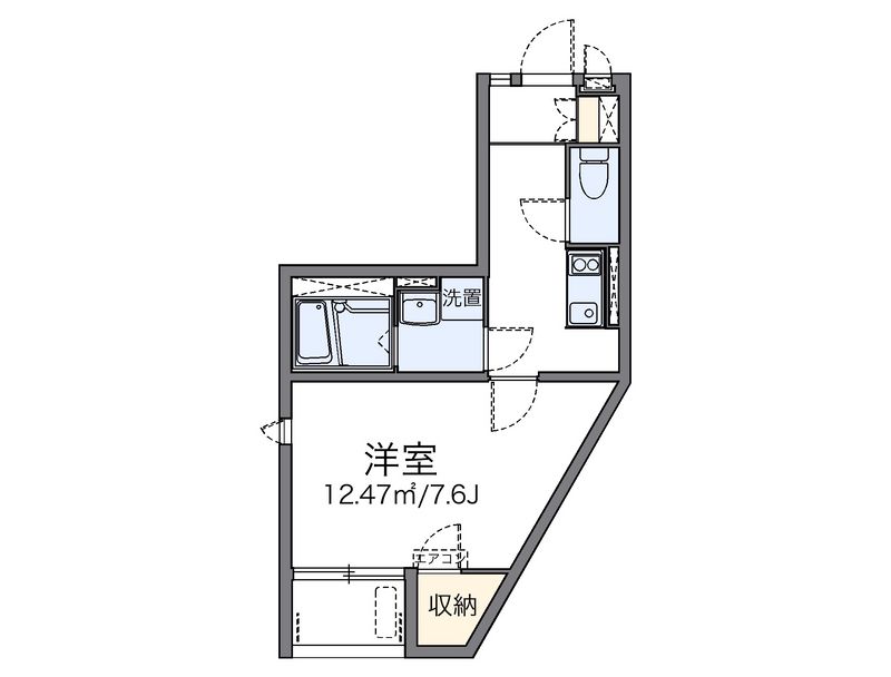 レオネクスト田中 間取図
