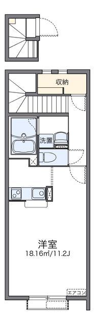 レオネクストハピネスしだみ 間取り図