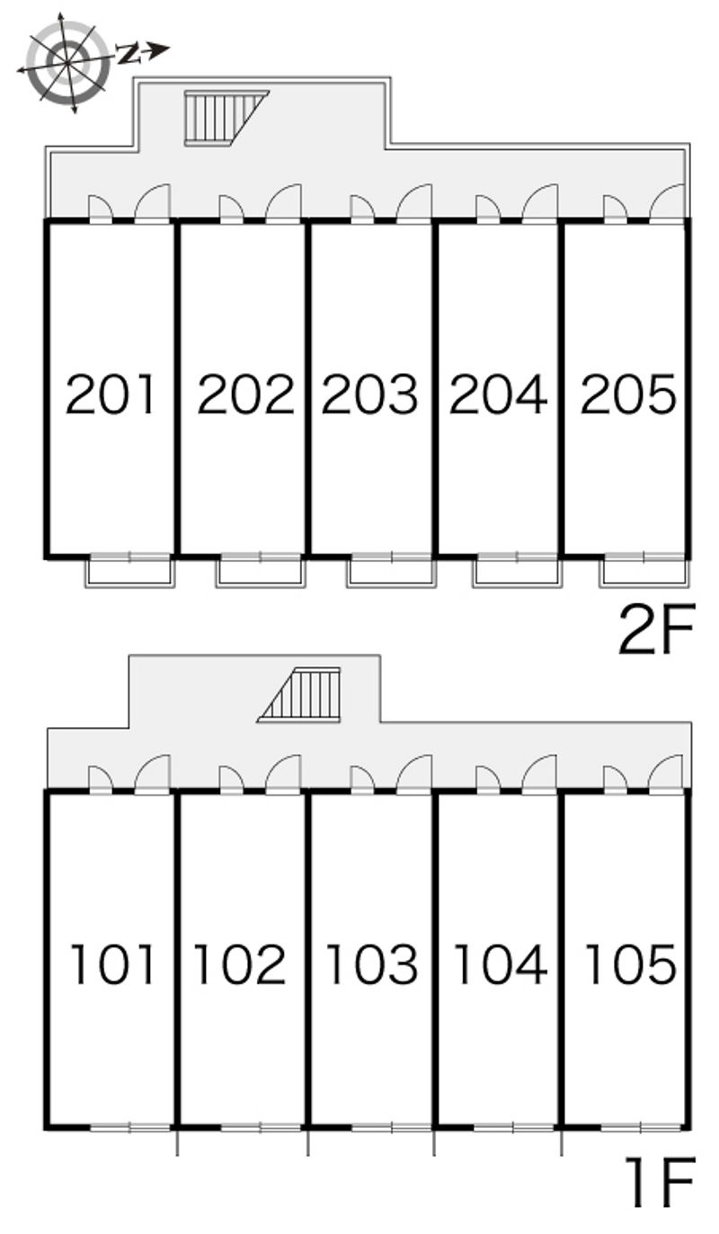 レオパレスＧＳＴ 間取配置図