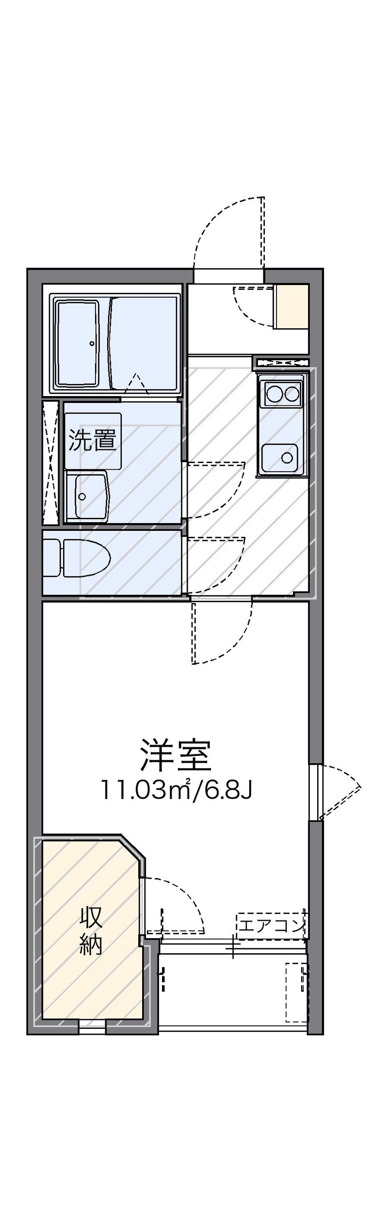 レオネクストフル　ブルーム 間取図
