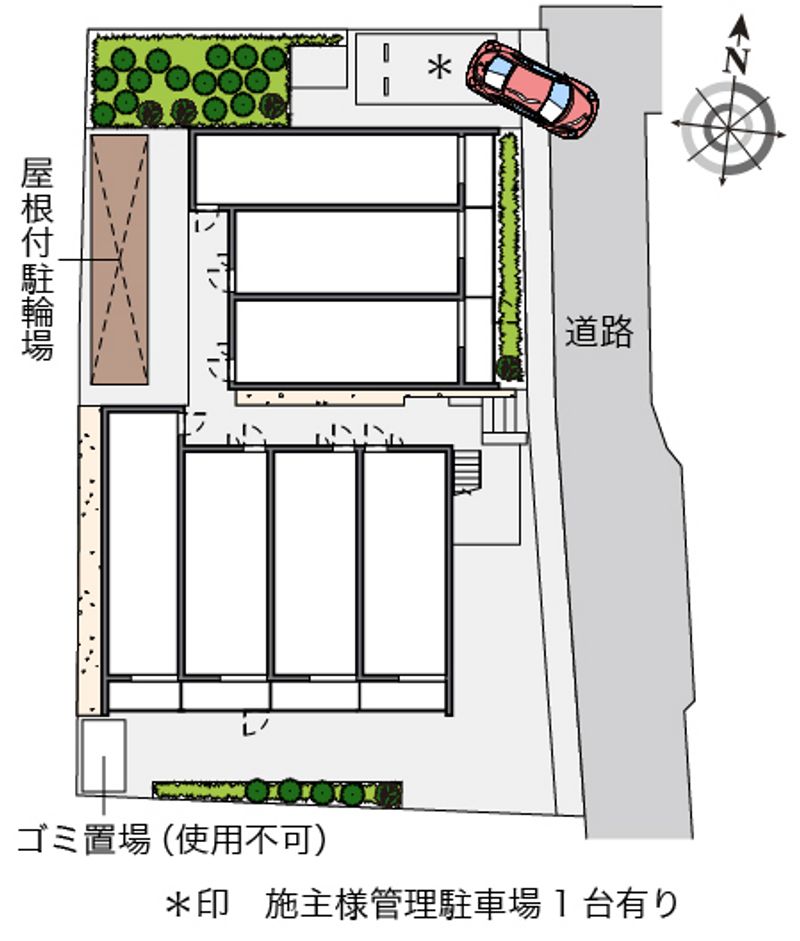 クレイノグランシーダ 配置図