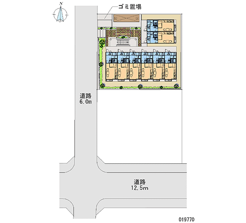 レオパレス輝 区画図
