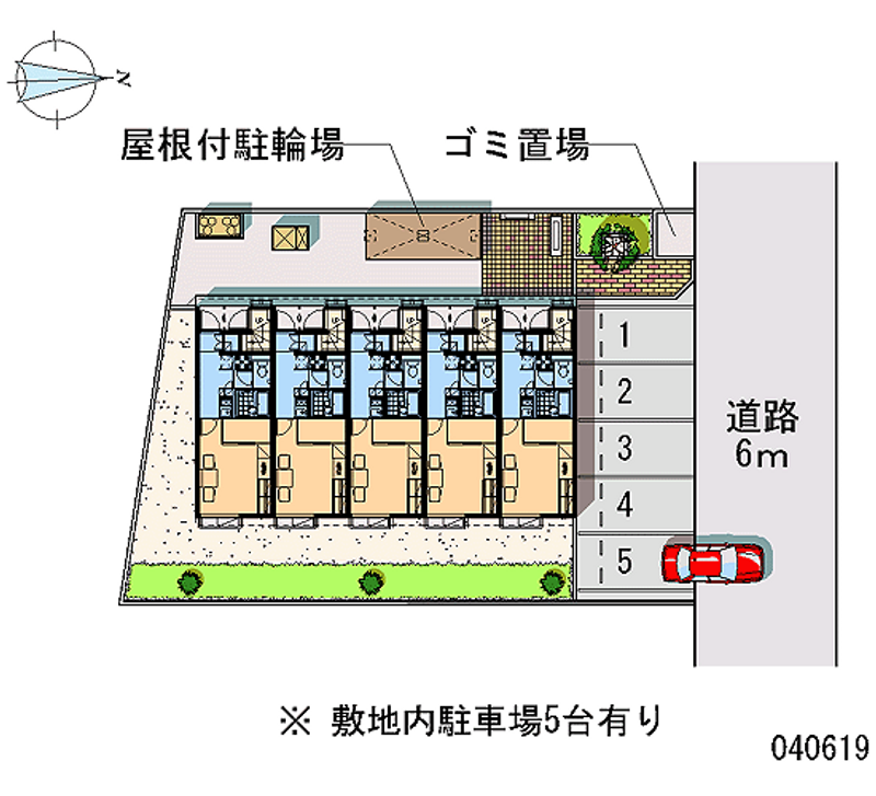 40619 Monthly parking lot