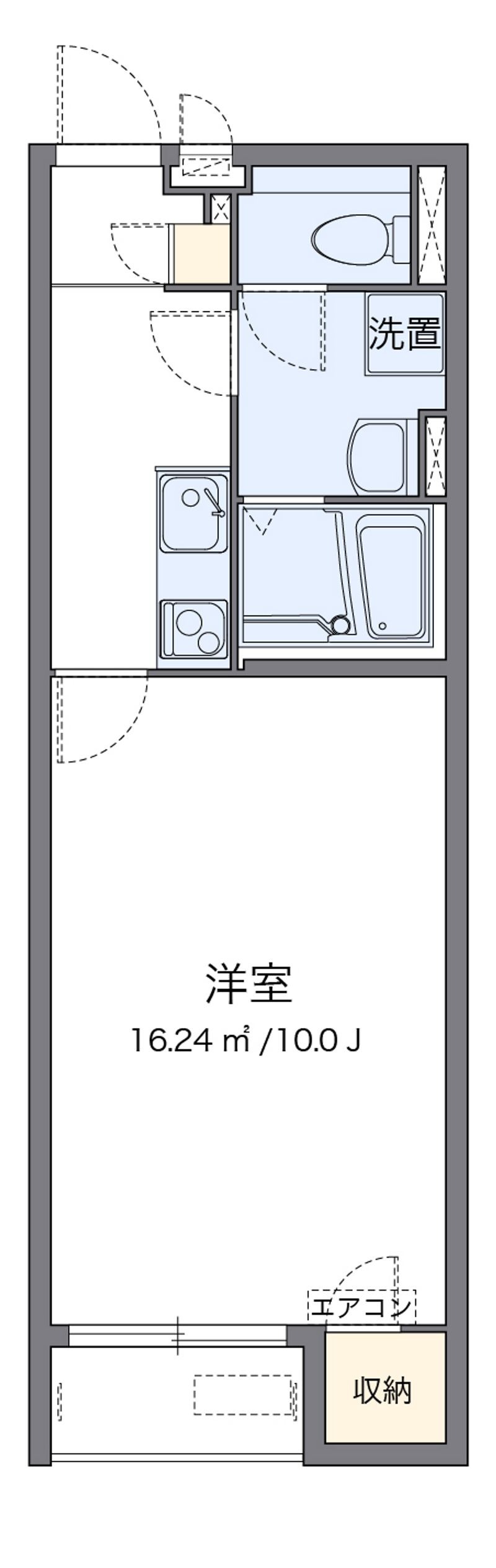 クレイノエバーグリーン 間取図