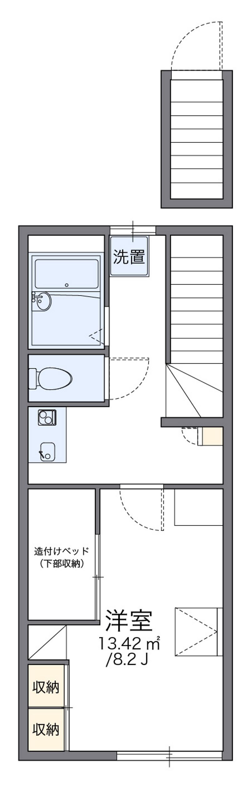 レオパレスＪ＆Ｍ 間取図