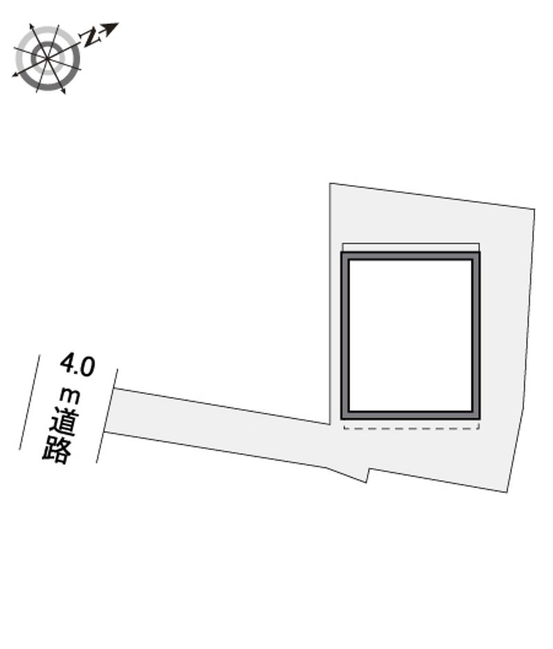 レオパレスベルタ千川 配置図