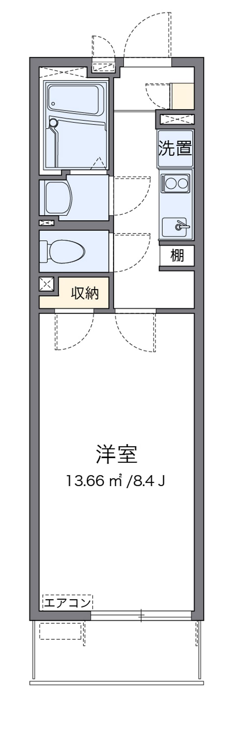 クレイノＴＡＩＳＥＩ 間取図