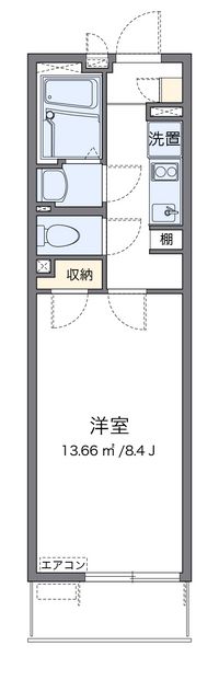 クレイノＴＡＩＳＥＩ 間取り図