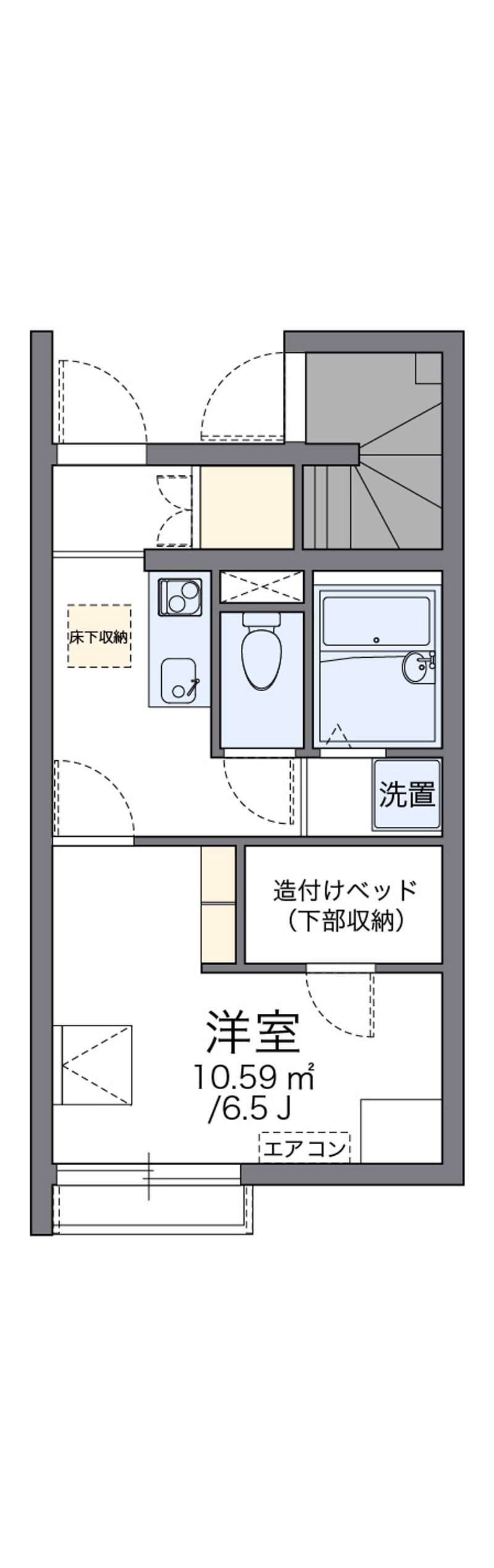 レオネクストＨＯＰＥ横山 間取図