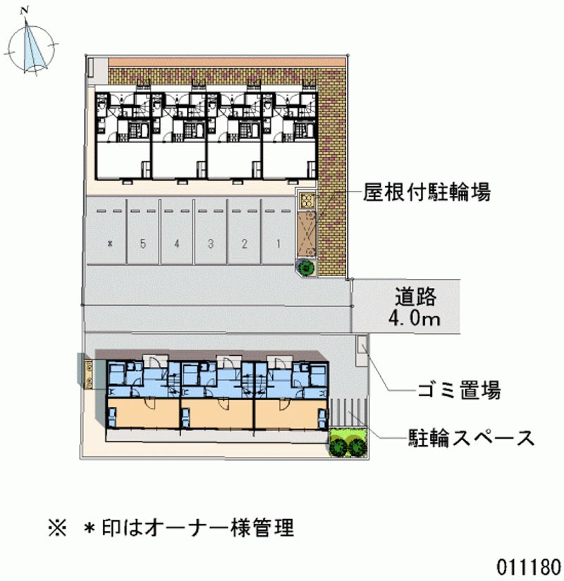 レオパレスヒルサイドテラス 月極駐車場