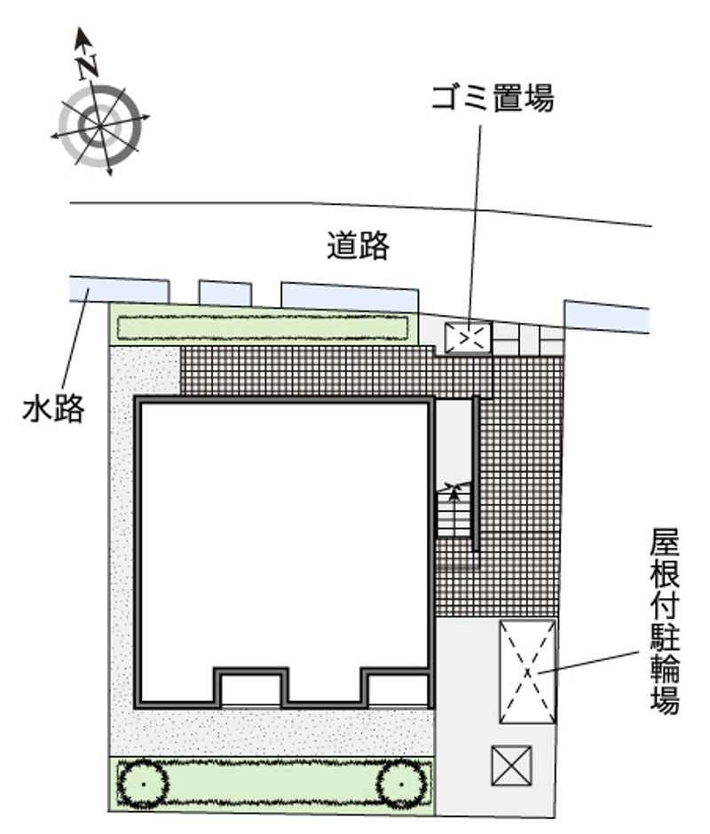 レオネクストハイツ西田 配置図