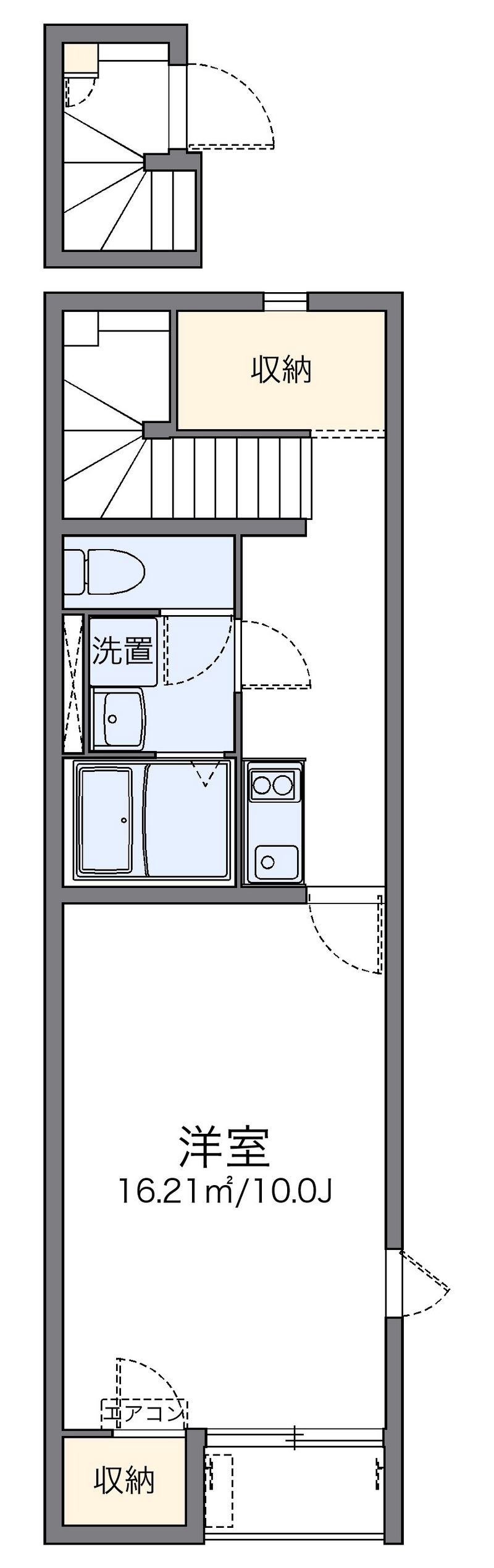 レオネクストクラルテ 間取図