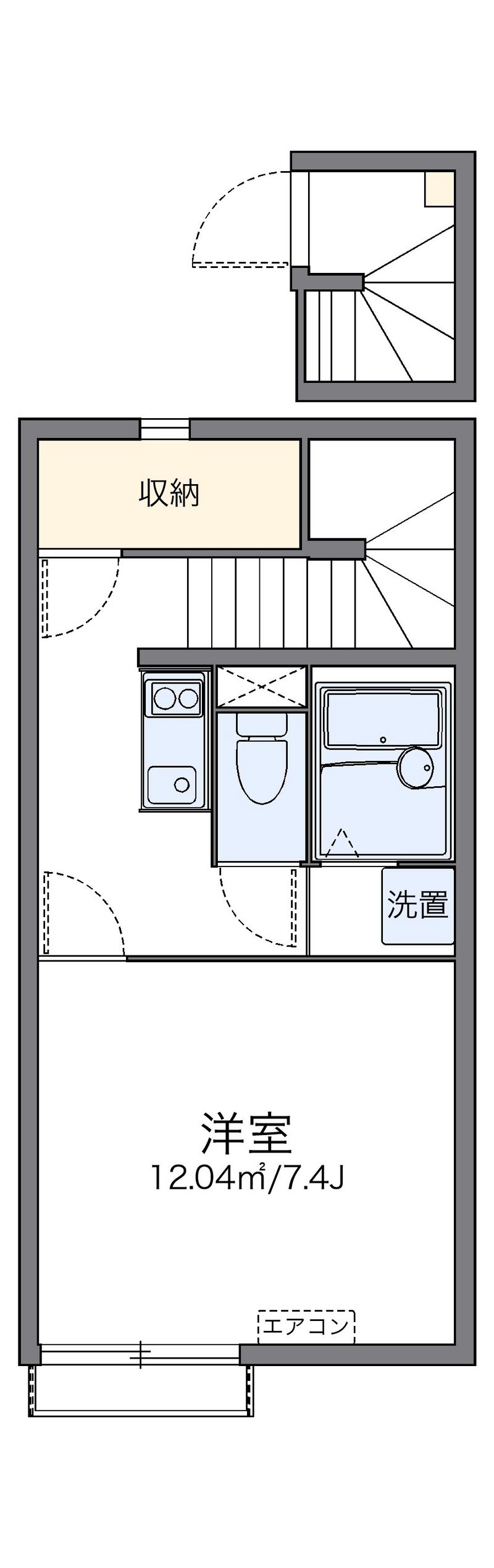 レオネクストねのはなＶｉｌｌａ 間取図