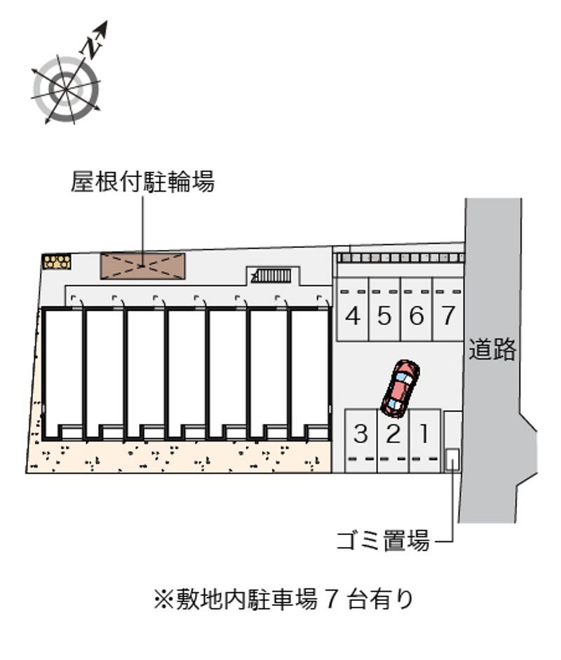 レオネクストヴィラージュ 配置図