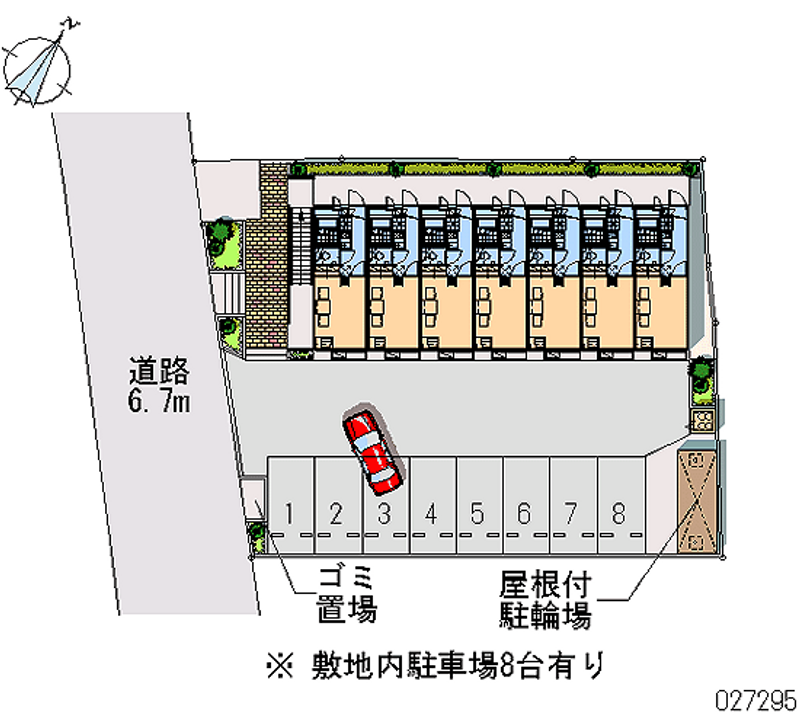 27295月租停車場