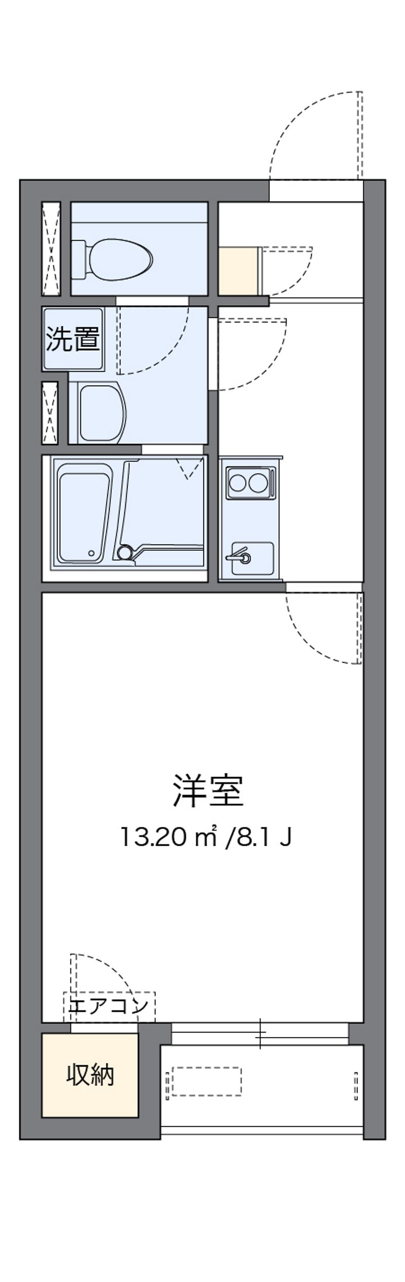 レオネクストラークヒルズ 間取図
