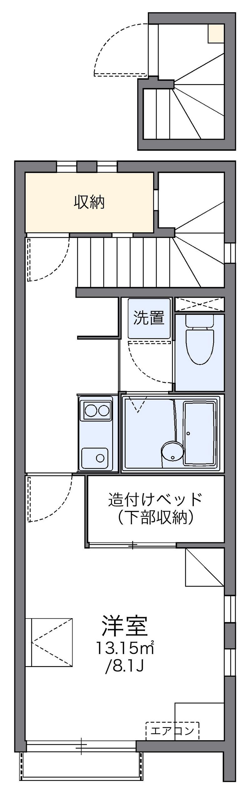 レオネクスト壽アモーレ 間取図