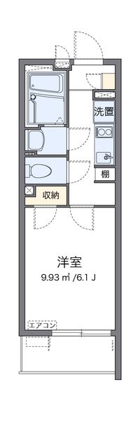 クレイノ与野 間取り図