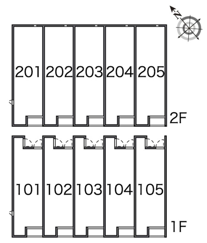 レオネクストチェリーガーデン 間取り配置図