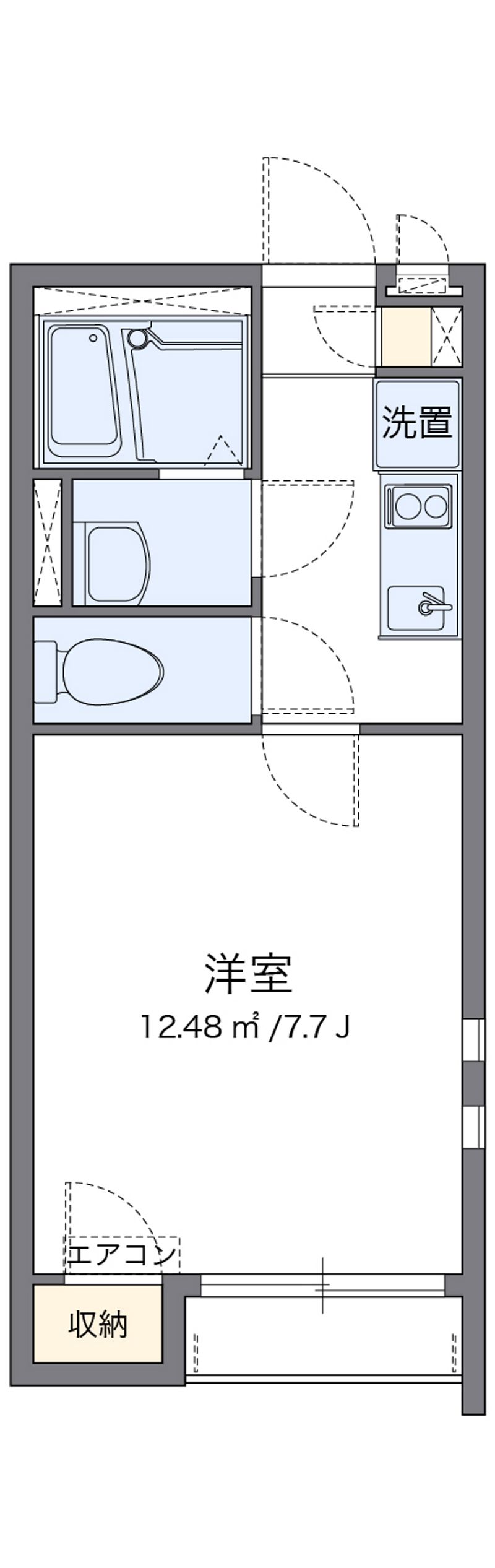 ＣＡＲＡＲＵ森孝 間取図